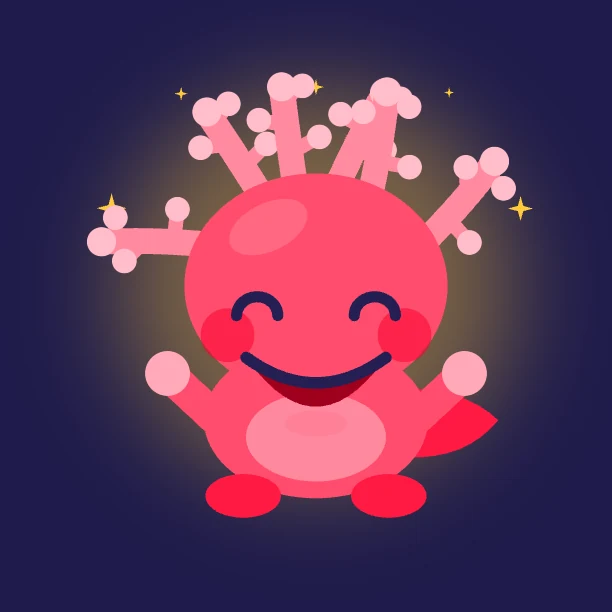 Ajolote, mascota de Jambo